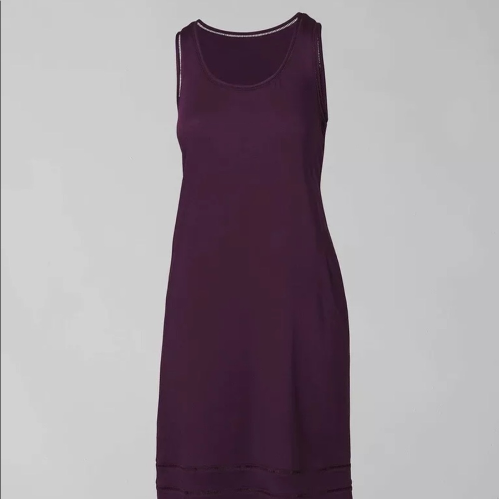 NWT Soma Ladder Trim Bra Dress Woven purple S